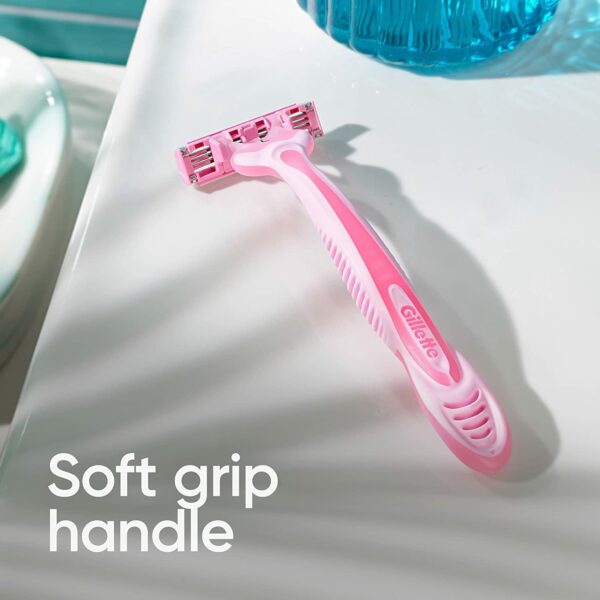 Gillette Venus 3 Women's Disposable Razors 4 Pack - Image 7