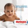 Huggies Pure Extra Care Sensitive Wet Baby Wipes, 99% Water -1 Pack (56 Wipes) - Image 3
