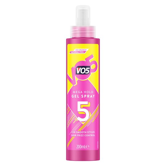 VO5 Mega Hold Gel Spray 200ml 