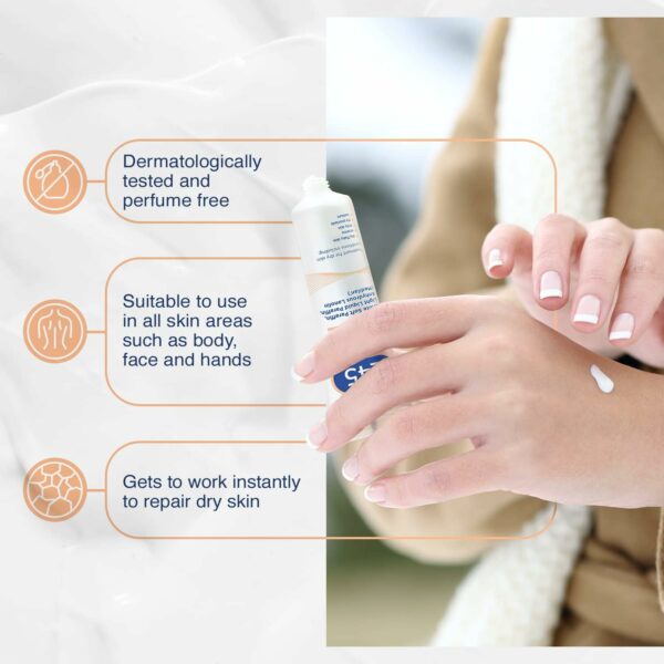 E45 Moisturiser for Dry Skin and Sensitive Skin Cream, 50g, Expiry 04-2025 - Image 4