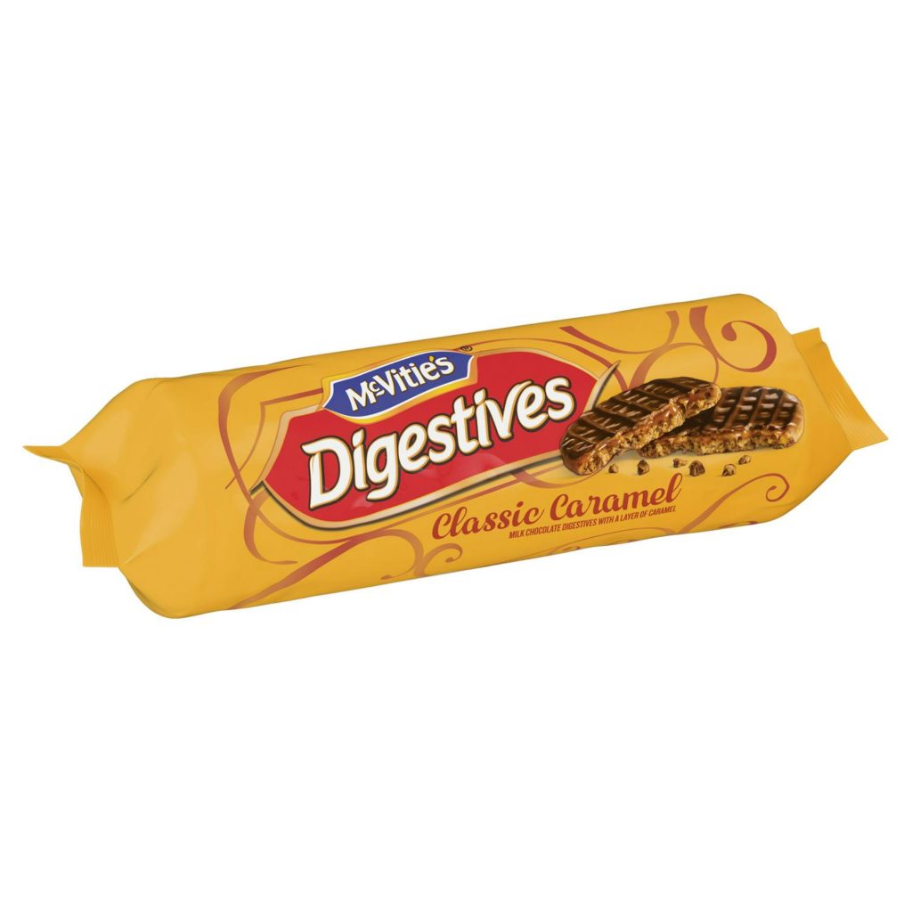 McVitie’s Milk Chocolate Digestive Caramels Biscuits Britannia.lk