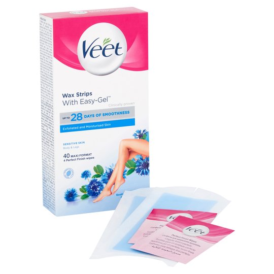 Veet Wax Strips Maxi 40pk 2 Britannia.lk