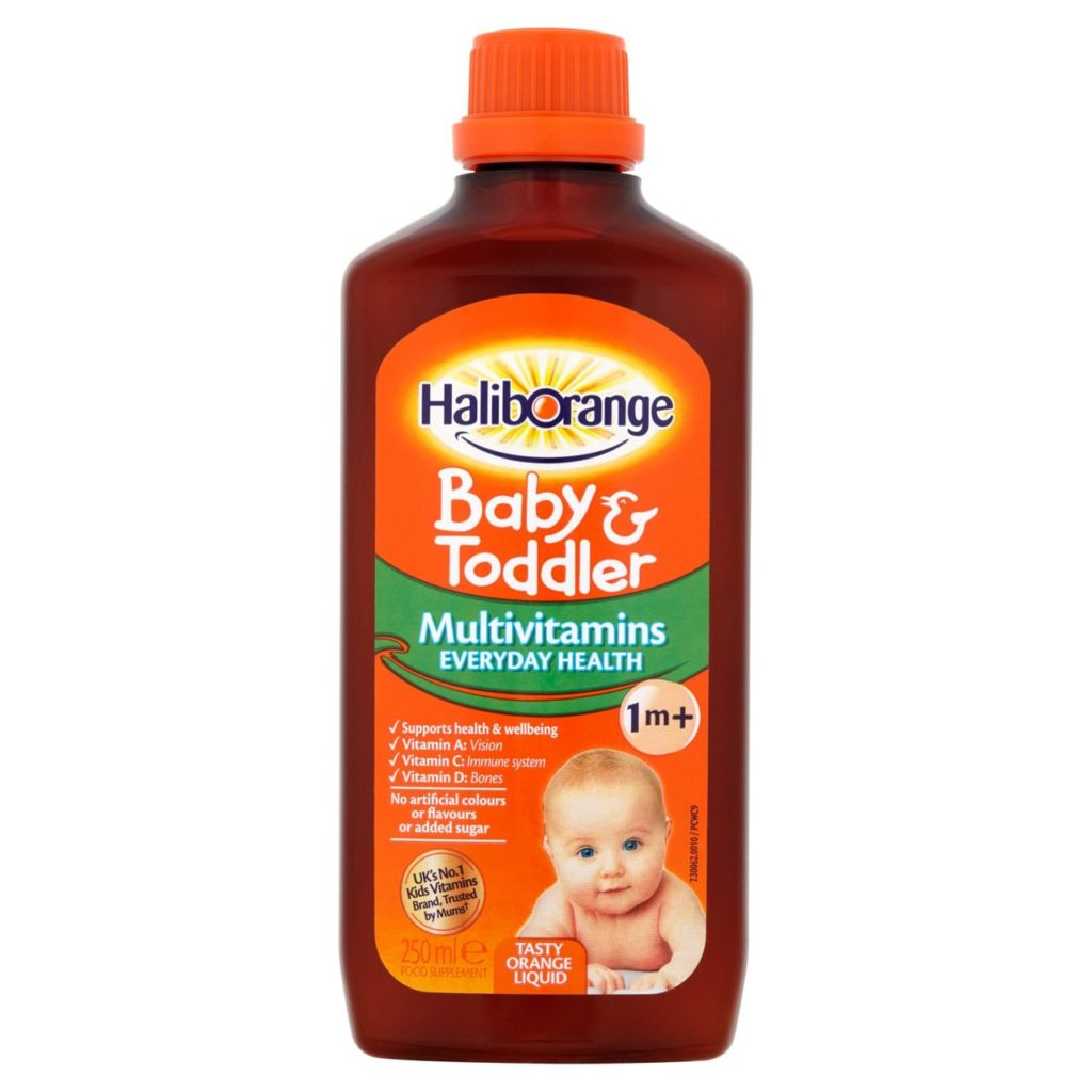Haliborange Baby & Toddler Multivitamins Liquid 1m+ 250ml Britannia.lk