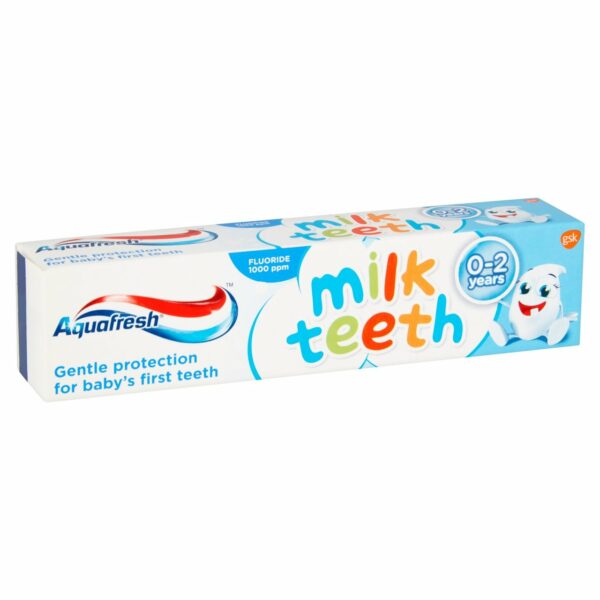 Aquafresh Milk Teeth 0-2 Years Kids Toothpaste 50ml - Image 4