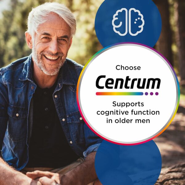 Centrum Men 50+ Multivitamin Tablets 30s - Image 5