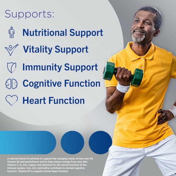 Centrum Men 50+ Multivitamin Tablets 30s - Image 4