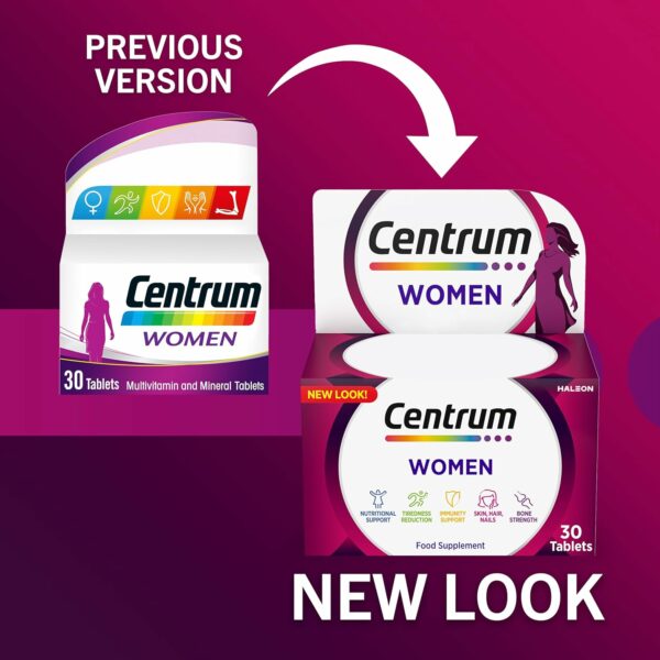 Centrum Women Multivitamin Tablets 30pk - Image 2