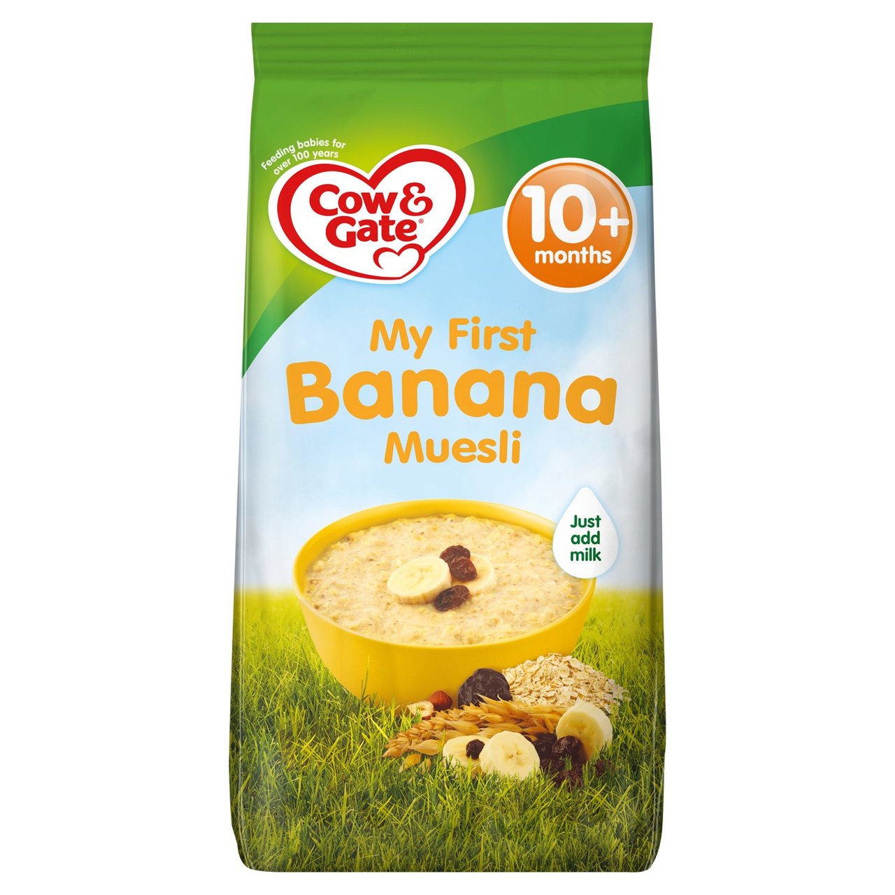 Cow & Gate Banana Muesli 10m+ 330g 1 | Britannia.lk - Banana Muesli In Dog Food