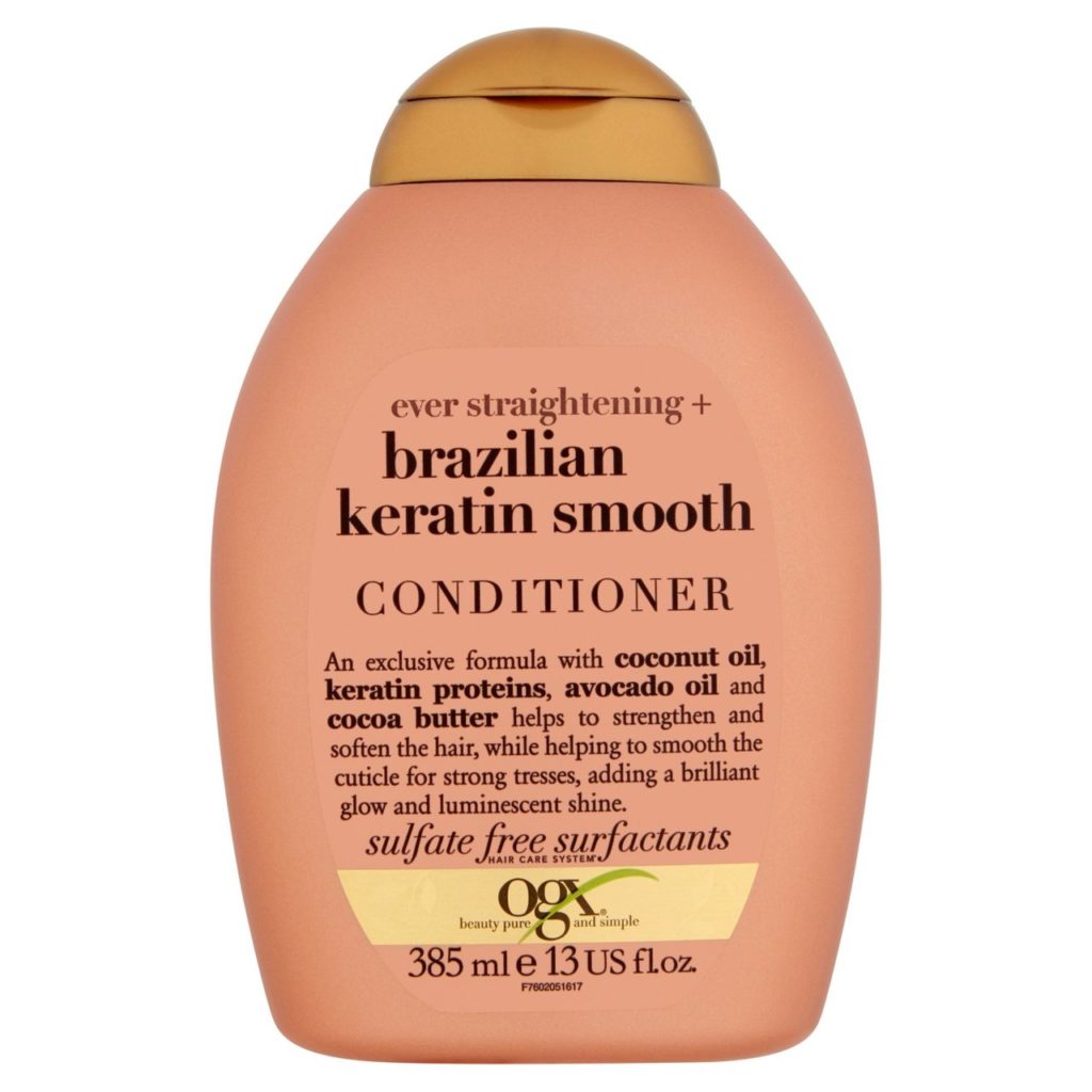 OGX Brazilian Keratin Smooth Conditioner 385ml Britannia.lk