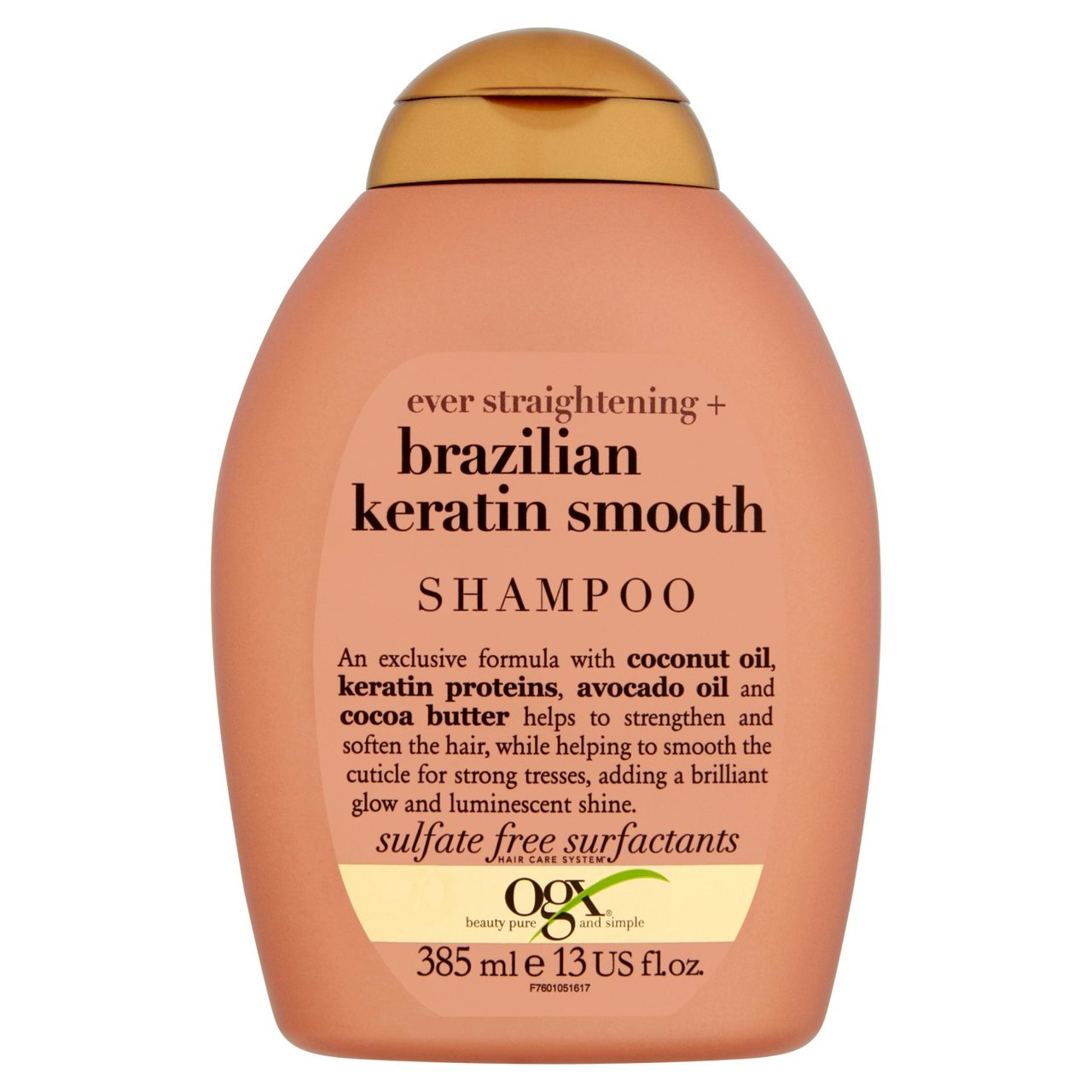 OGX Brazilian Keratin Smooth Shampoo 385ml Britannia.lk