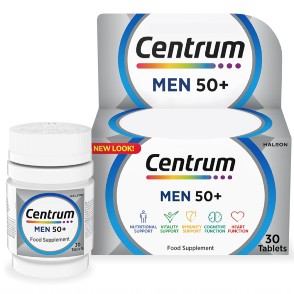 Centrum Men 50+ Multivitamin Tablets 30s