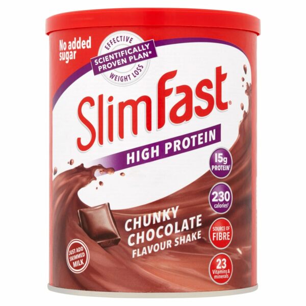 Slimfast Shake Chunky Chocolate Powder 450g | Britannia.lk