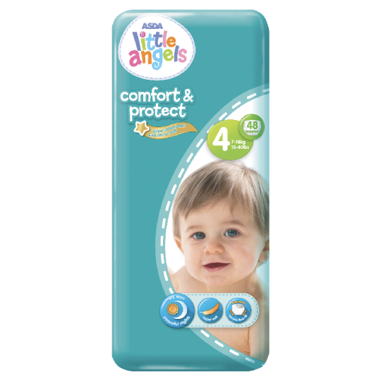 asda pampers premium protection size 6