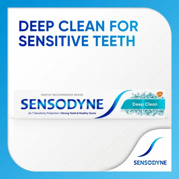 Sensodyne Daily Care Deep Clean Gel Sensitive Toothpaste 75ml - Image 4