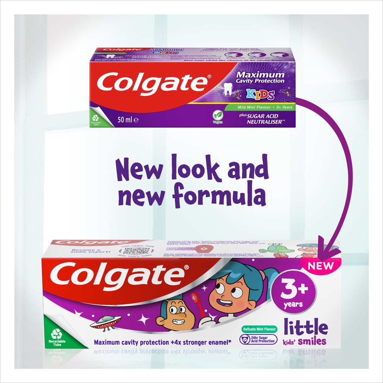 Colgate Kids Delicate Mint 3 years plus Toothpaste 75ml - Image 2