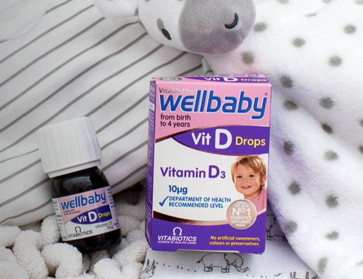 Wellbaby Vitamin D Drops 30ml Britannia.lk