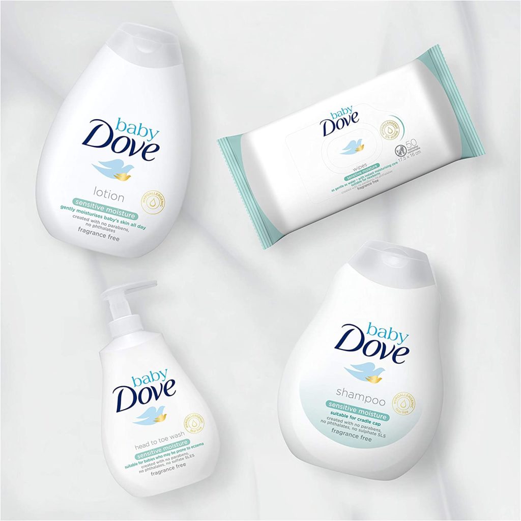 Baby Dove Sensitive Moisture Shampoo 400ml Britannia.lk
