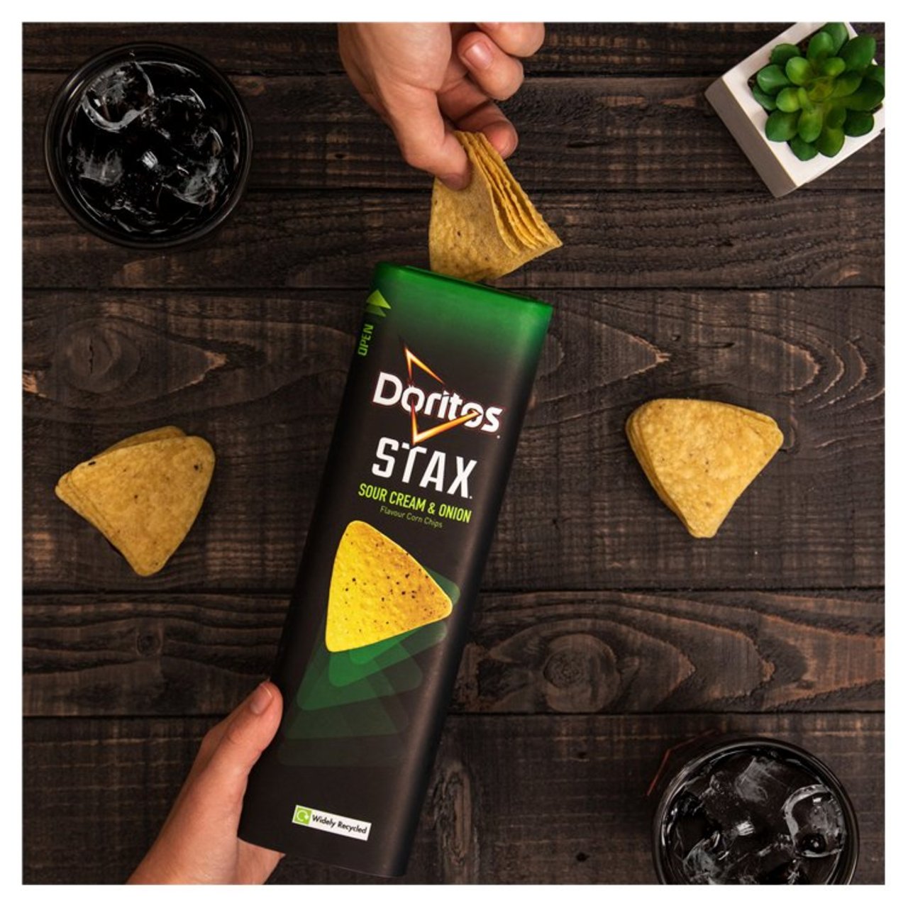 Doritos Stax Sour Cream & Onion Snacks 170g | Britannia.lk