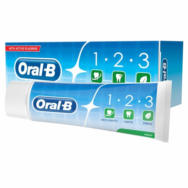 Oral-B Toothpaste 1-2-3 75ml - Image 3