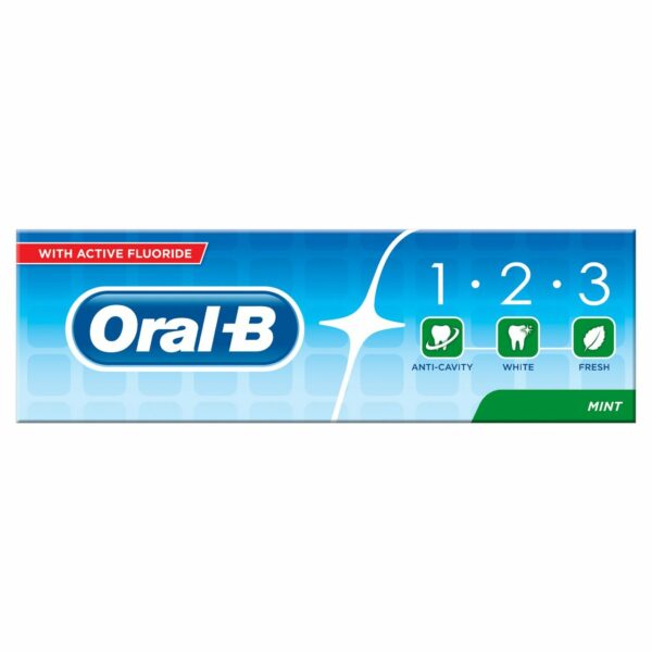 Oral-B Toothpaste 1-2-3 75ml