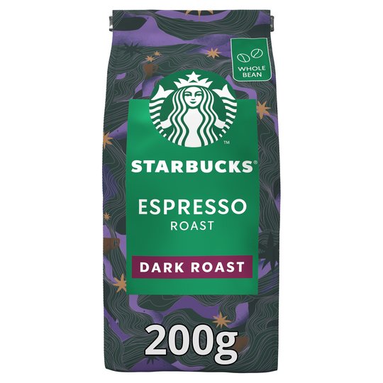 Starbucks Espresso Roast Dark Roast Coffee Beans 200 g 1 Britannia.lk