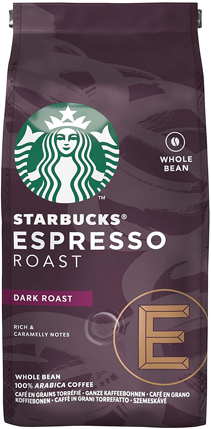 Starbucks Espresso Roast Dark Roast Coffee Beans 200g 1 Britannia.lk