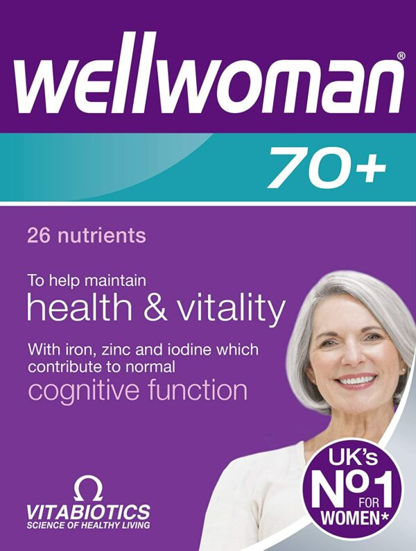 Vitabiotics Wellwoman 70+ - 30 Tablets