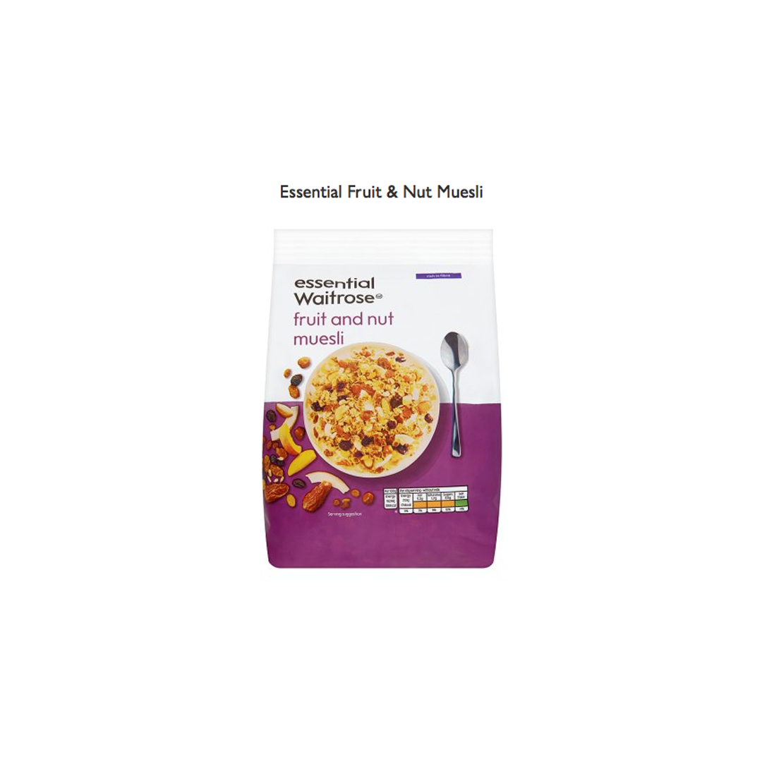 Waitrose fruit & Nuts Muesli ikg Britannia.lk