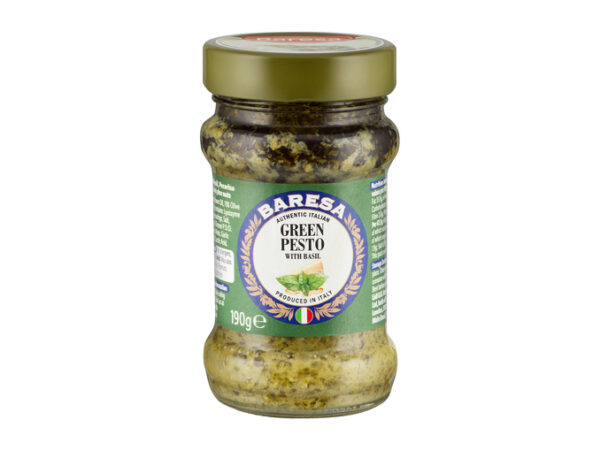 Baresa green pesto with basil 190g
