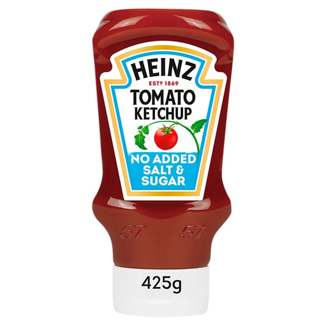 Heinz No Added Sugar & Salt Tomato Ketchup 425g Britannia.lk