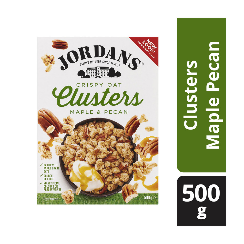 Jordans Crispy Oat Clusters Maple & Pecan Cereal Britannia.lk