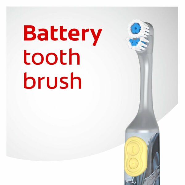 Colgate Batman Extra Soft Battery Kids Toothbrush 3+ years - Image 7