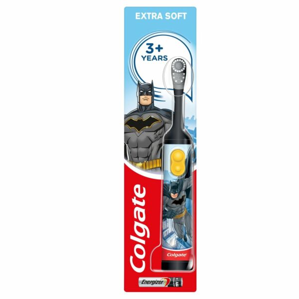 Colgate Batman Extra Soft Battery Kids Toothbrush 3+ years - Image 2