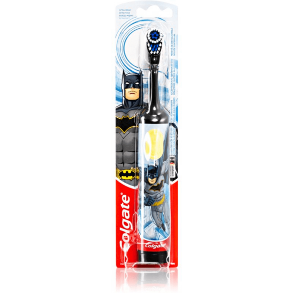 Colgate Batman Extra Soft Battery Kids Toothbrush 3+ years