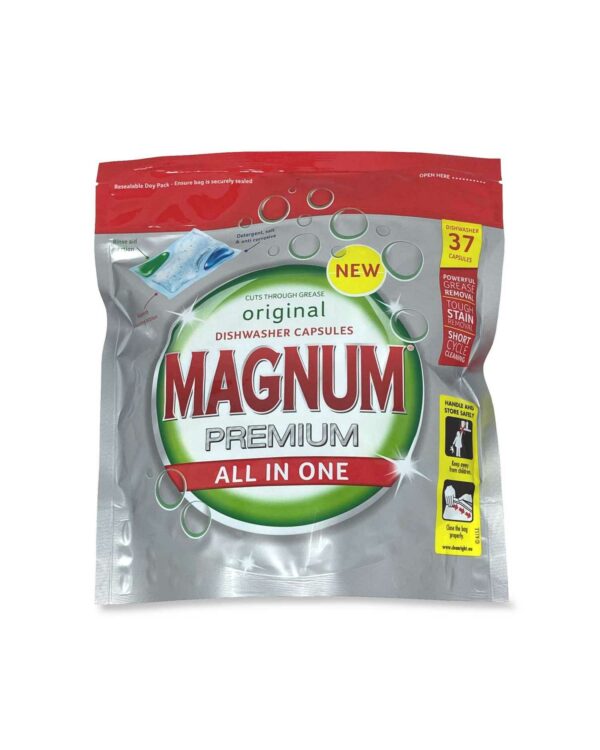 Magnum Dishwasher Tablets  Original 37 pk