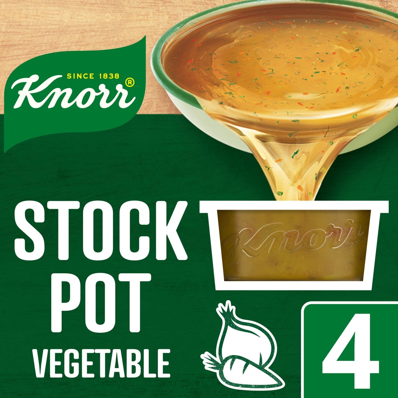 Knorr Vegetable Stock Pot 4x 28g