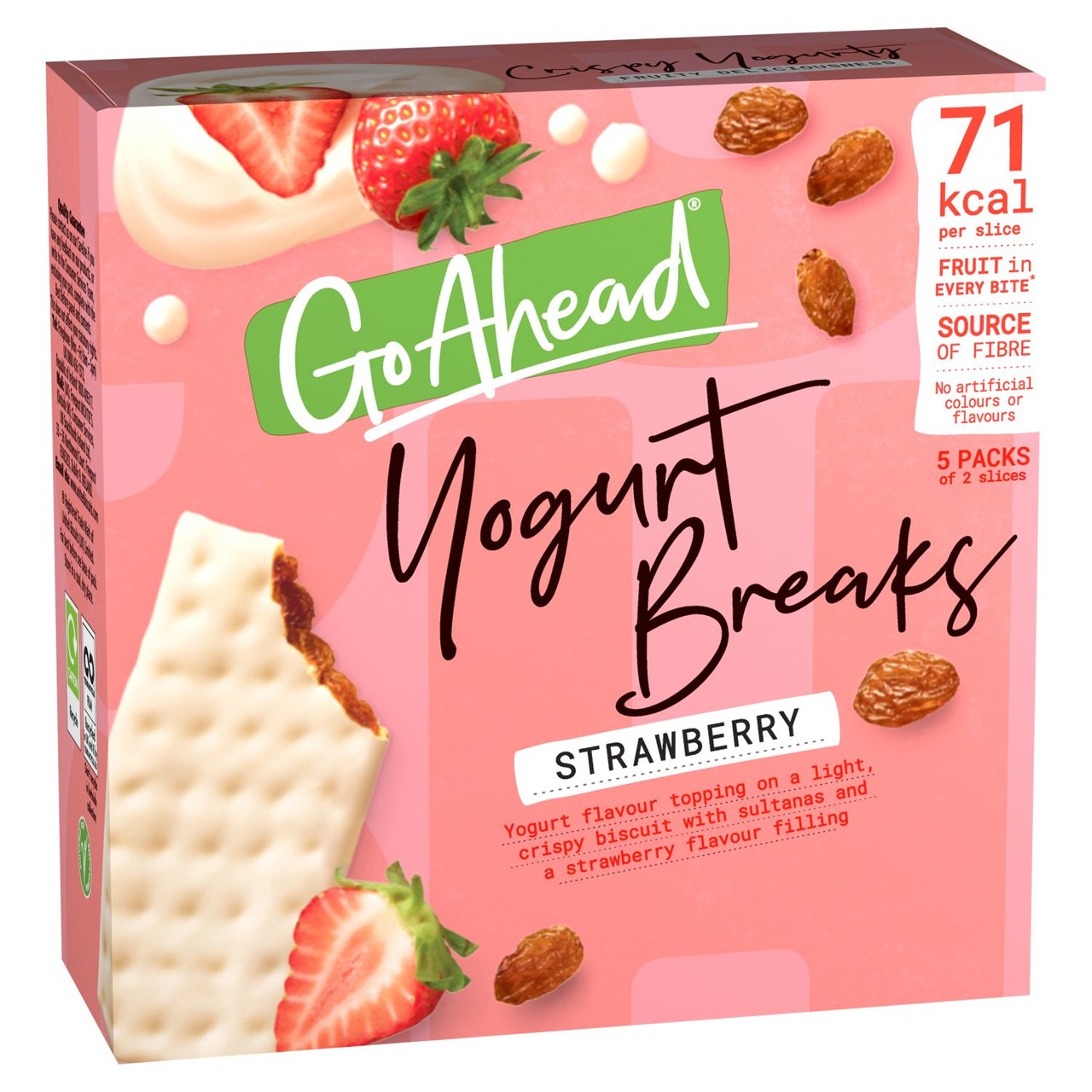 Go Ahead Yoghurt Breaks Forest Frut 5 Per Pack From Ocado | Forest