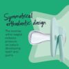 Tommee Tippee Anytime Orthodontic Soothers 2 pack 0-6 Months - Image 3
