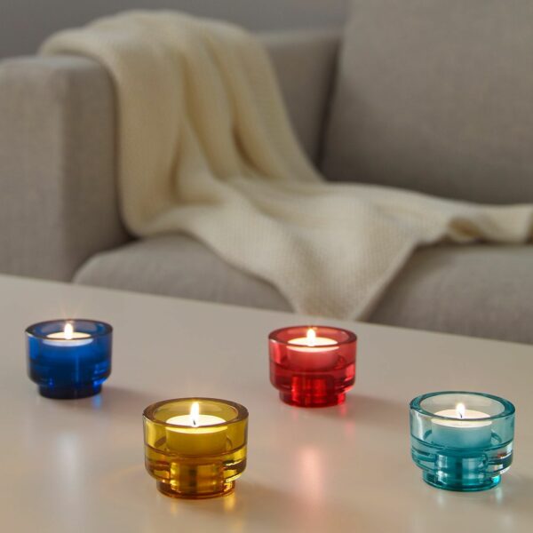 IKEA 1 x ÄDELHET Candlestick/tealight holder, - Image 2
