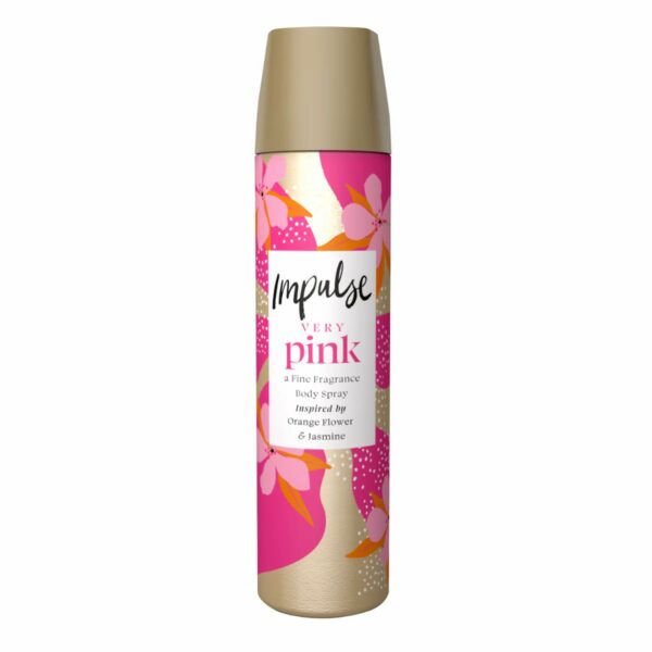 Impulse Very Pink Body Spray  75ml 🇬🇧