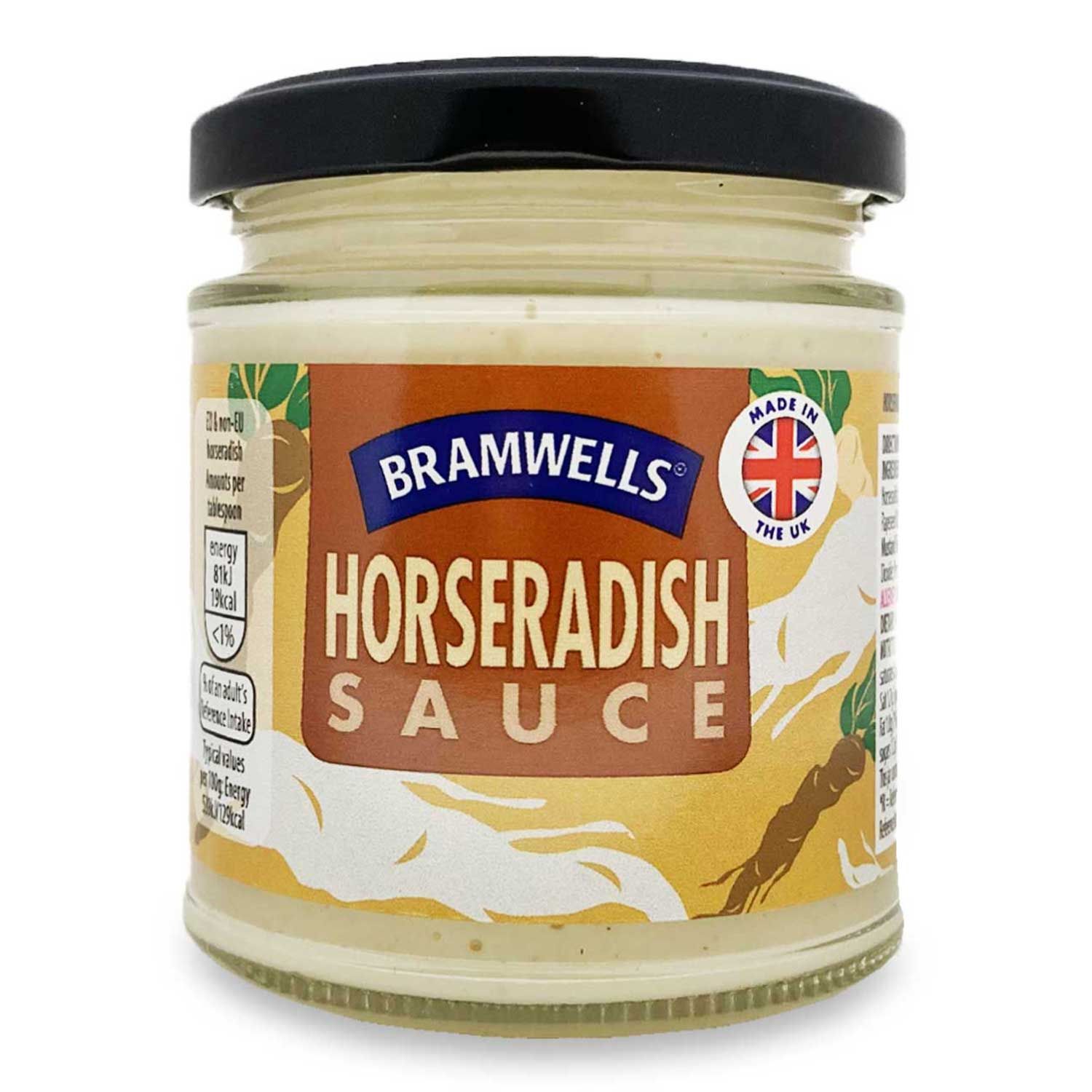 Bramwells British Horseradish Sauce 175g Britannia.lk