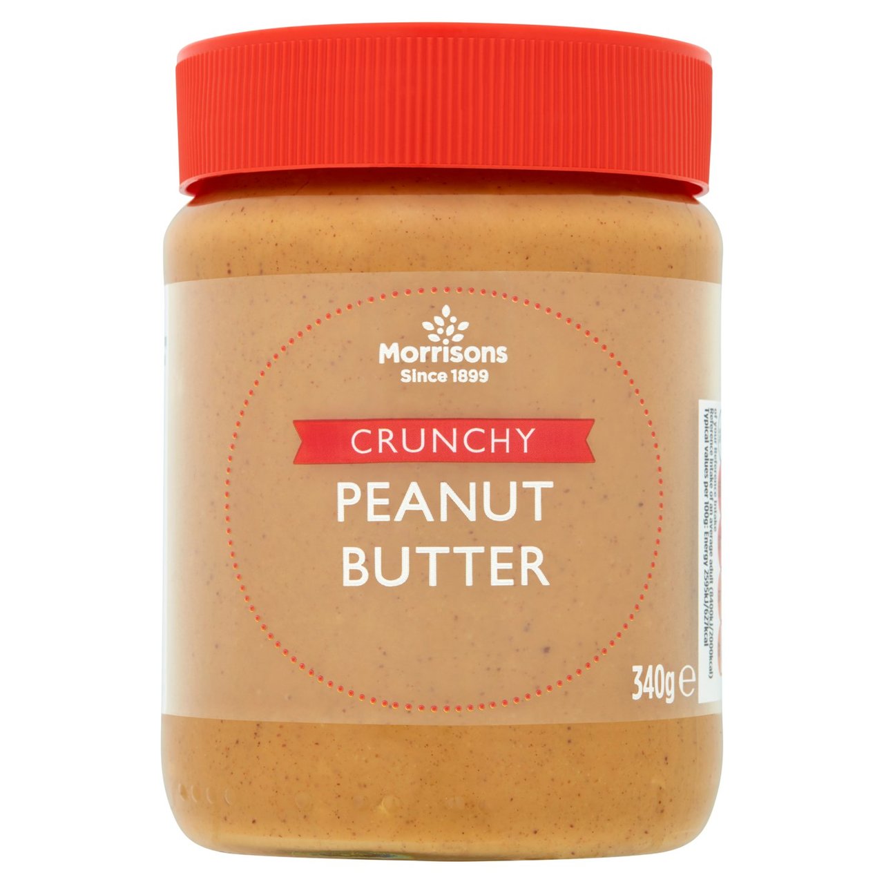 Morrisons Crunchy Peanut Butter 340g Britannia.lk