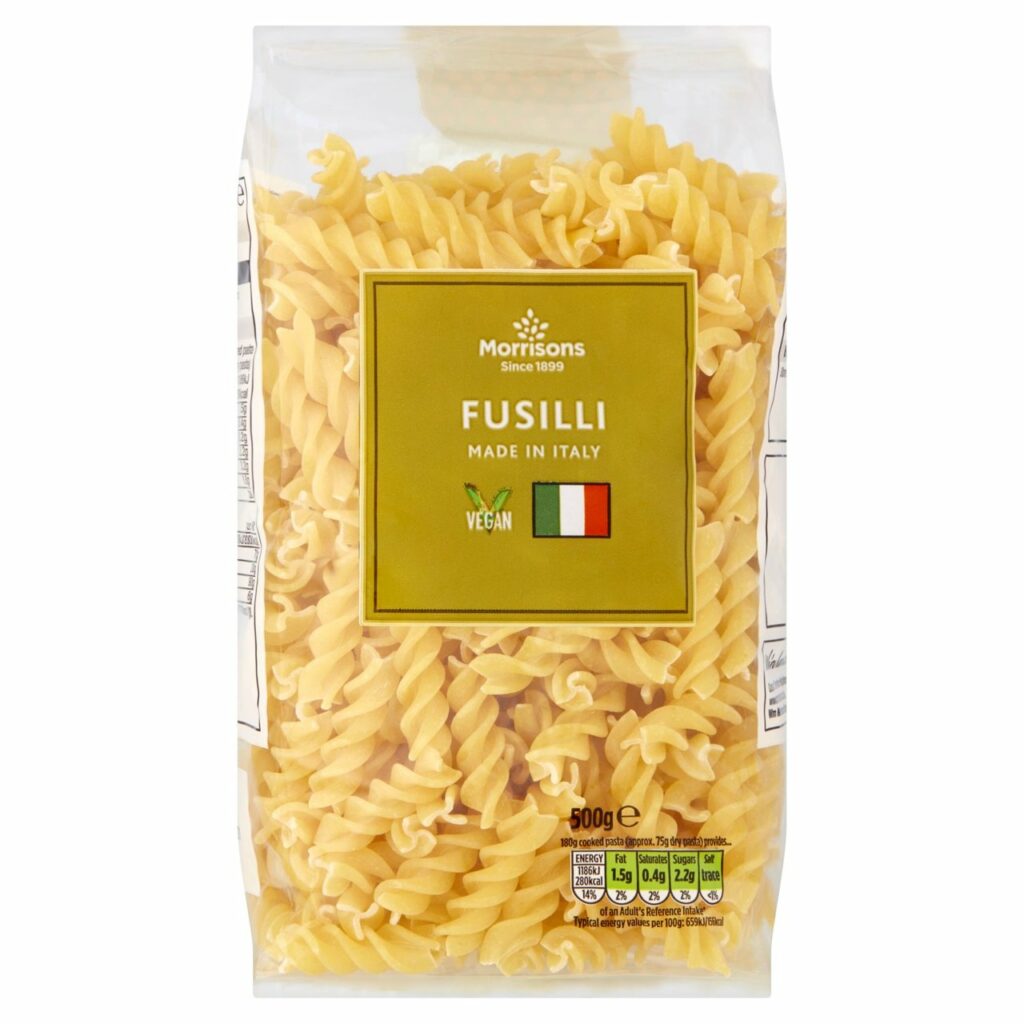 Morrisons Fusilli 500g 1 Britannia.lk