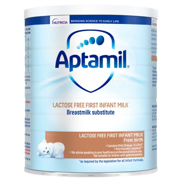 Aptamil Lactose Free Baby Milk Formula from Birth 400g