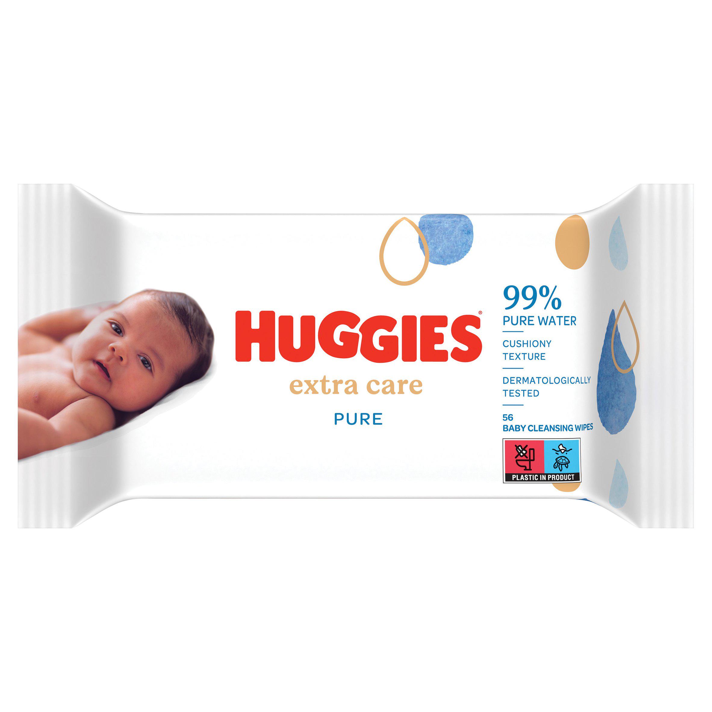 Huggies Pure Extra Care Sensitive Newborn Wet Baby Wipes Britannia.lk