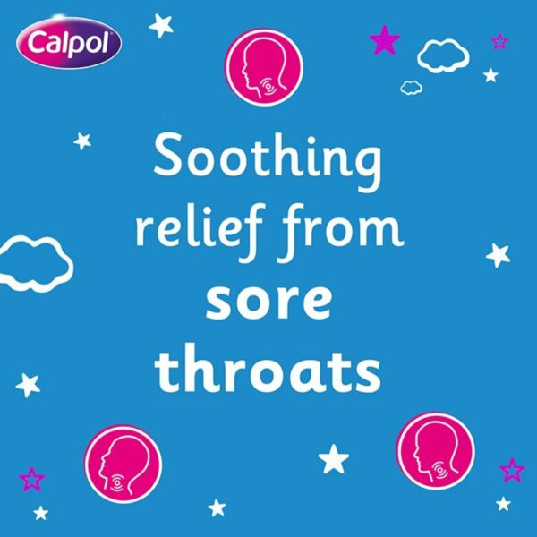 Calcough Children's Cough & Sore Throat Relief Syrup 1+ year 100ml - Image 3