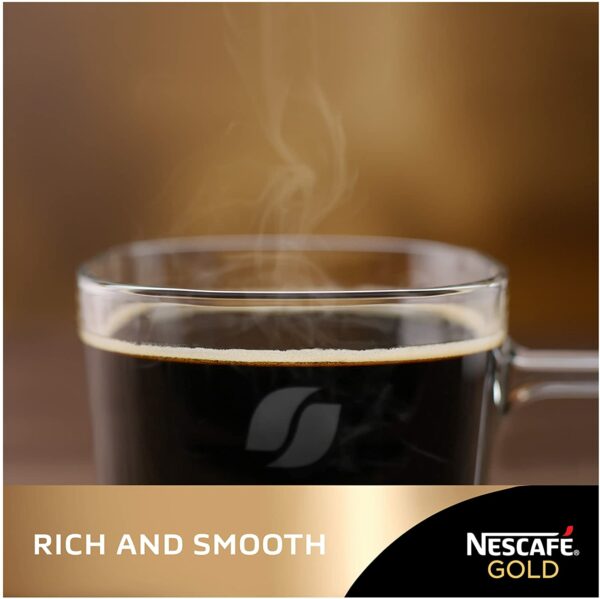 Nescafe Gold Blend Rich Aroma & Smooth Taste Instant Coffee 200g - Image 3
