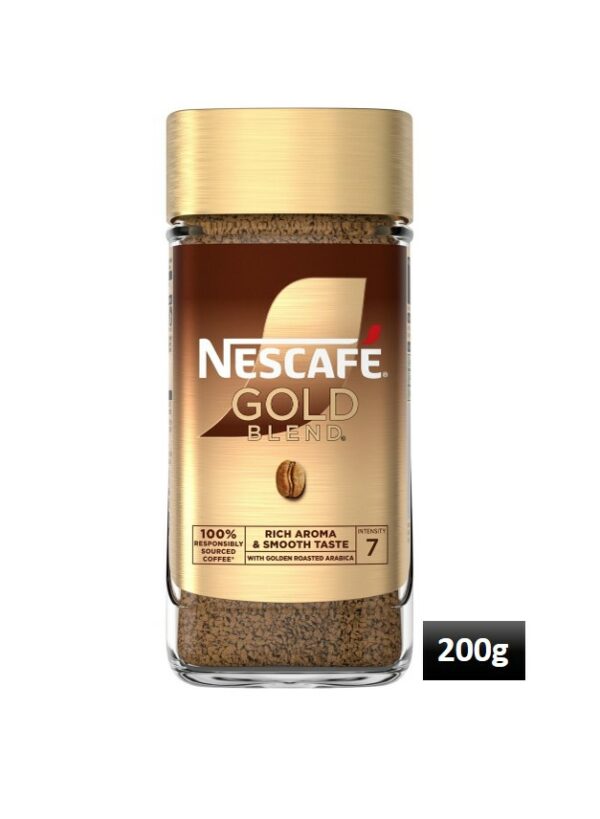 Nescafe Gold Blend Rich Aroma & Smooth Taste Instant Coffee 200g