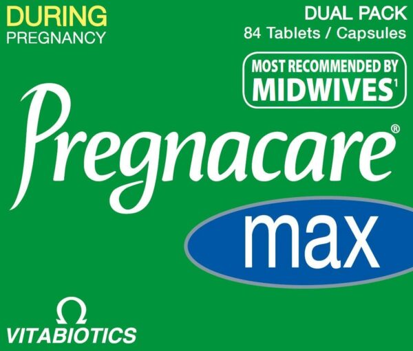 Vitabiotics Pregnacare max 84 Tablets/Capsules - Image 2