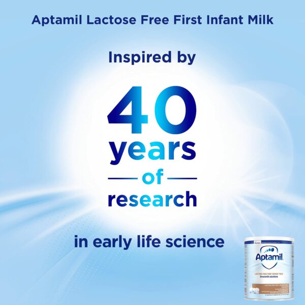 Aptamil Lactose Free Baby Milk Formula from Birth 400g - Image 3